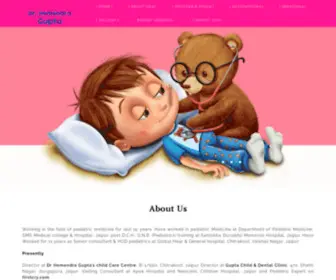 Healthychild.in(Emphasize Responsive web template) Screenshot