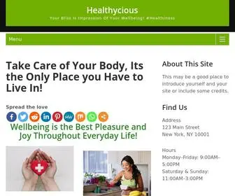 Healthycious.com(healthycious) Screenshot