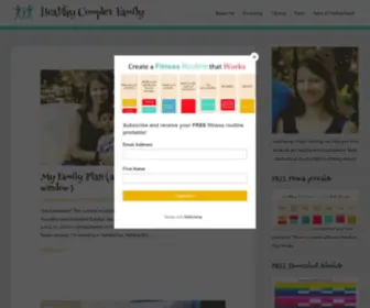 Healthycomplexfamily.com(Healthy Complex Family) Screenshot