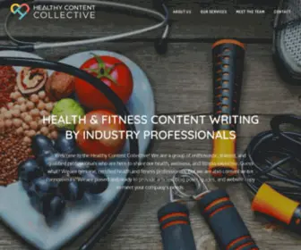 Healthycontentcollective.com(Health & Fitness Content) Screenshot