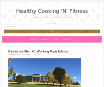 Healthycookingnfitness.com(Bot Verification) Screenshot