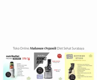 Healthycornersby.com(Jual Makanan Diet Sehat Alami Harga Murah) Screenshot
