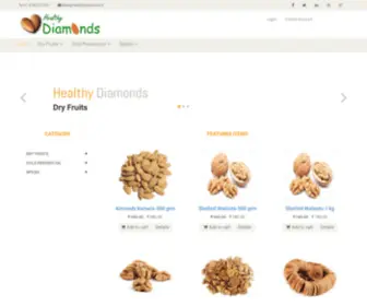 Healthydiamonds.in(Healthy Diamonds) Screenshot