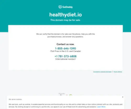 Healthydiet.io(Healthy Diet) Screenshot