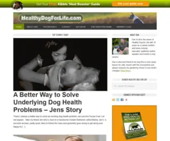 Healthydogforlife.com(Healthy Dog For Life) Screenshot