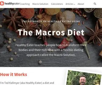 Healthyeater.com(Healthy Eater) Screenshot