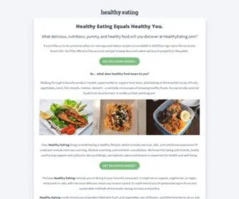 Healthyeating.com(Click here to discover Healthy Eating) Screenshot