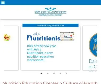 Healthyeating.org(Let's Eat Healthy) Screenshot