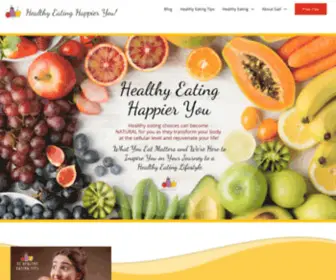 Healthyeatinghappieryou.com(Healthyeatinghappieryou) Screenshot