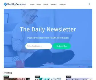 Healthyexaminer.com(Healthy Examiner) Screenshot