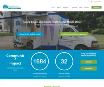 Healthyfamilieshealthycommunity.com(Mobile Health Clinic) Screenshot