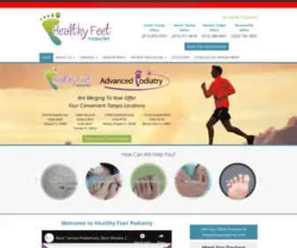 Healthyfeetpodiatry.com(Healthy Feet Podiatry) Screenshot