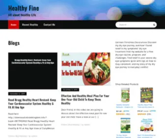 Healthyfine.com(Healthy Life) Screenshot