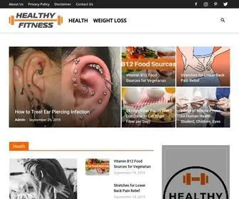 Healthyfitnessbook.com(Healthy Fitness Book) Screenshot