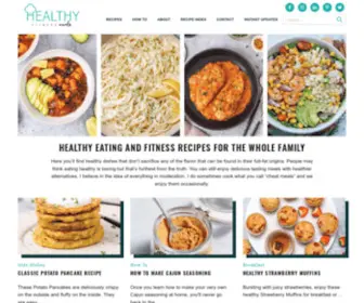 Healthyfitnessmeals.com(Healthy, Light, & Delicious Recipes) Screenshot