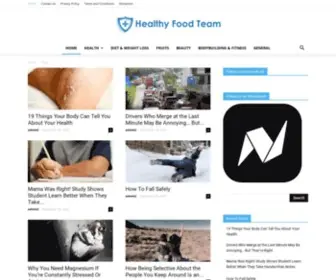 Healthyfoodteam.com(Healthy Food Team) Screenshot
