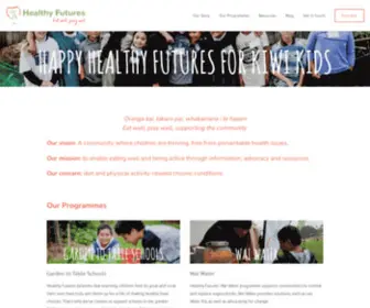 Healthyfutures.org.nz(Healthy Futures) Screenshot