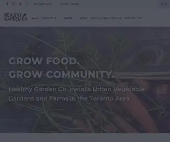 Healthygardenco.com(Healthy Garden Co) Screenshot