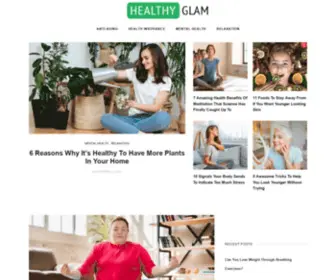 Healthyglam.net(Healthy Glam) Screenshot