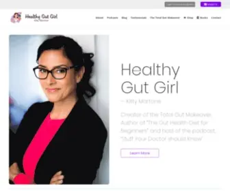 Healthygutgirl.com(Catalina Martone) Screenshot