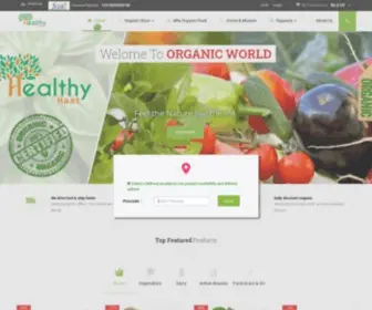 Healthyhaat.com(Feel The Nature Live The Life) Screenshot