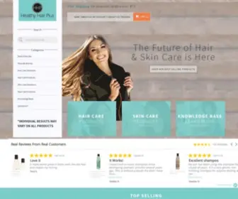 Healthyhairplus.com(Healthy Hair Plus) Screenshot