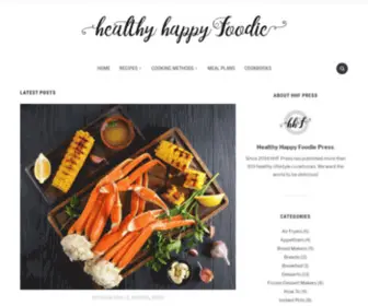 Healthyhappyfoodieblog.com(Healthy Happy Foodie) Screenshot