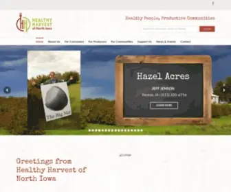 Healthyharvestni.com(We believe that locally grown food) Screenshot