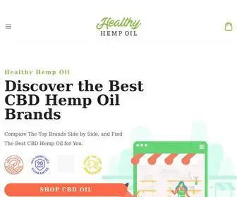 Healthyhempoil.com(Healthy Hemp Oil) Screenshot