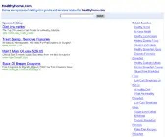 Healthyhome.com(Healthy Home) Screenshot