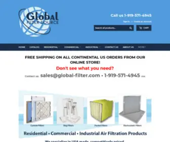 Healthyhomefilters.com(Furnace Filters and Air Conditioner (HVAC)) Screenshot