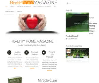 Healthyhomemagazine.com(Healthyhomemagazine) Screenshot