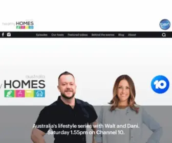 Healthyhomesaustralia.com.au(Healthy Homes TV Australia) Screenshot