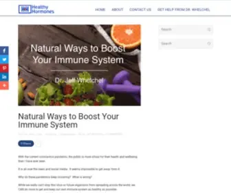 Healthyhormones.us(Healthy Hormones) Screenshot