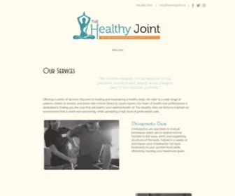 Healthyjoint.ca(Health & Wellness Services) Screenshot