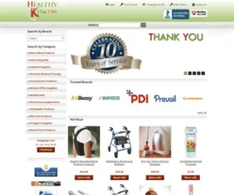 Healthykin.com(Healthy Kin) Screenshot
