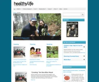 Healthylife.com.np(Healthylife) Screenshot