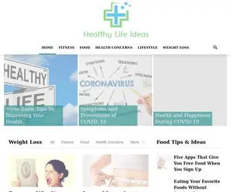 Healthylifeideas.com(Healthy Life Ideas) Screenshot