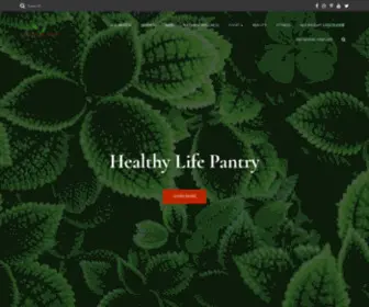 Healthylifepantry.com(Healthy life pantry) Screenshot