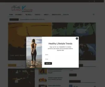 Healthylifestyletrends.com(Healthy Lifestyle Trends) Screenshot