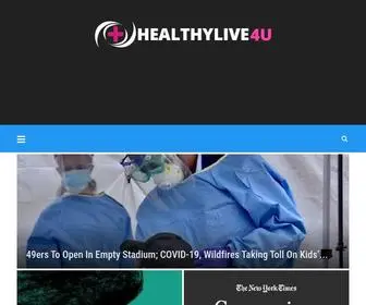 Healthylive4U.com(Healthylive4U) Screenshot