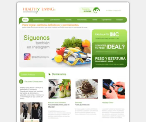 Healthyliving.com.mx(Healthyliving) Screenshot