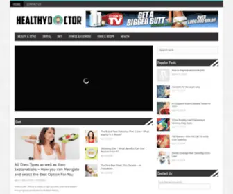 Healthylivingdoctor365.com(My WordPress Blog) Screenshot