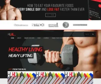 Healthylivingheavylifting.com(Healthy Living) Screenshot