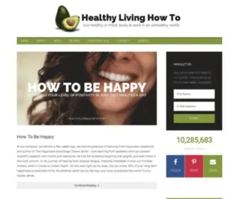 Healthylivinghowto.com(Healthy Living How To) Screenshot