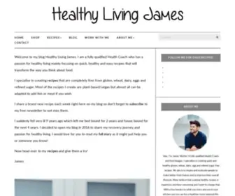 Healthylivingjames.co.uk(Healthy Living James) Screenshot