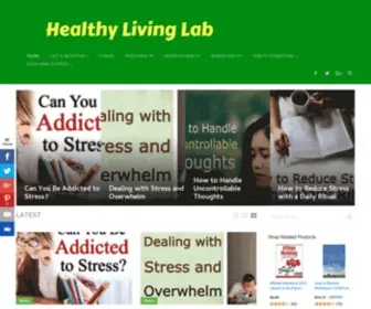 Healthylivinglab.com(Healthy Living Lab) Screenshot