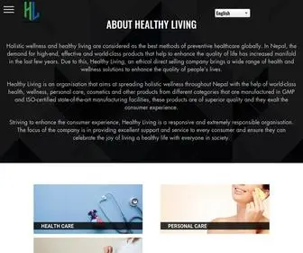 Healthylivingnepal.com(Healthy Living) Screenshot