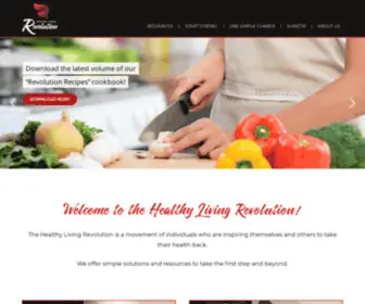 Healthylivingrevolution.com(Healthy Living Revolution) Screenshot