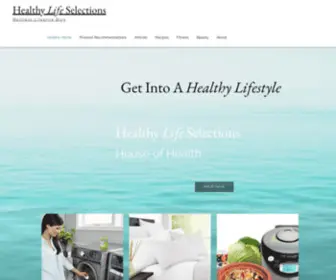 Healthyllifeselections.com(Healthy Home) Screenshot